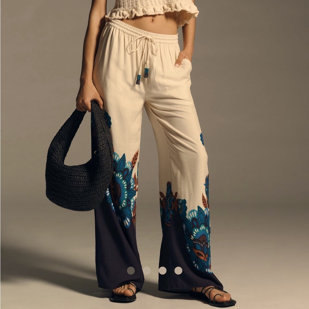 Farm Rio Wide-Leg Pants